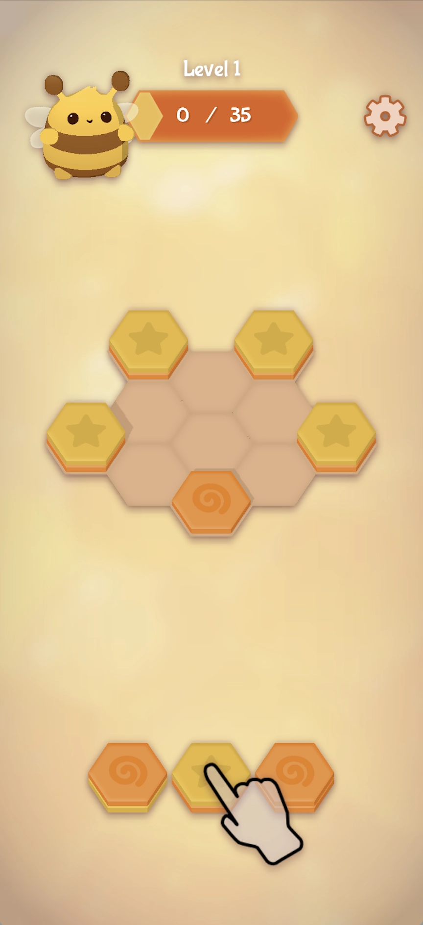 Bee Sort gameplay